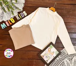 بلوز یقه سه سانت تک رنگ (زیرسارافونی)