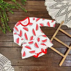 بادی پیراهنی طرح هندونه یلدایی