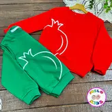 بلوز دورس تک یلدایی طرح انار کد 446