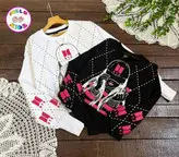 کراپ فینگردار دخترونه طرح بی تی اس BTS کد 489