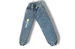 ست سه تکه پسرانه جین زغال سنگشور مناسب ۲ سال تا ۱۱ سال