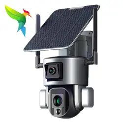 دوربین مینی اسپید دام چرخشی، خورشیدی، سولار سیمکارتی، 2 لنز، رجیستر شده Y5 Pro