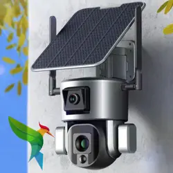 دوربین مینی اسپید دام چرخشی، خورشیدی، سولار سیمکارتی، 2 لنز، رجیستر شده Y5 Pro