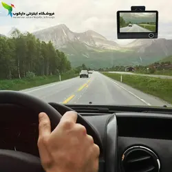 دوربین دنده عقب و ثبت وقایع خودرو، 3دوربین مانیتور دار مدل: KG1080 Pro