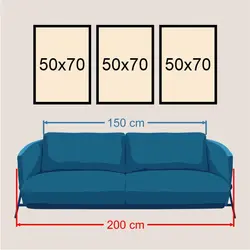تابلو دکوراتیو طرح برگ انجیری کد SH1639 | چاپ از ما