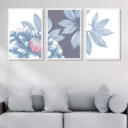 تابلو دکوراتیو طرح گل کد SH1336 | چاپ از ما