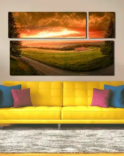 تابلو دیواری 3 تکه کد TA2604 | چاپ از ما