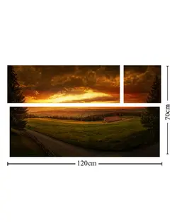 تابلو دیواری 3 تکه کد TA2604 | چاپ از ما