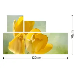 تابلو دیواری 3 تکه کد TA2704 | چاپ از ما