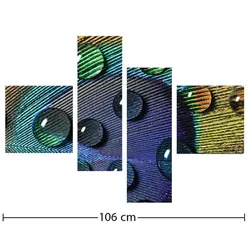 تابلو دیواری 4 تکه کد TA0301 | چاپ از ما