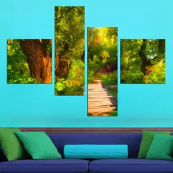 تابلو دیواری 4 تکه کد TA0304 | چاپ از ما