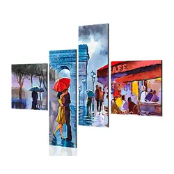 تابلو دیواری 4 تکه کد TA0310 | چاپ از ما