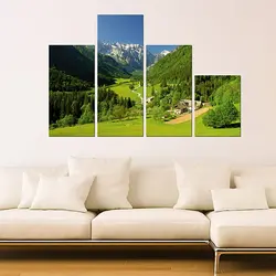 تابلو دیواری 4 تکه کد TA0801 | چاپ از ما