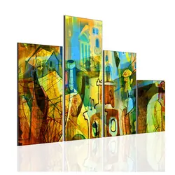 تابلو دیواری 4 تکه کد TA0806 | چاپ از ما