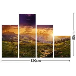 تابلو دیواری 4 تکه کد TA0816 | چاپ از ما