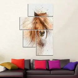 تابلو دیواری 4 تکه کد TA4501 | چاپ از ما