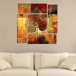 تابلو دیواری 5 تکه کد TA0404 | چاپ از ما