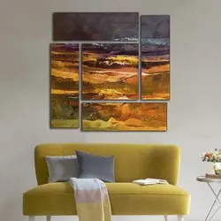 تابلو دیواری 5 تکه کد TA0407 | چاپ از ما