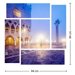 تابلو دیواری 5 تکه کد TA0413 | چاپ از ما