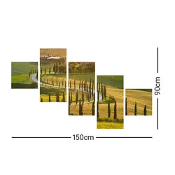 تابلو دیواری 5 تکه کد TA1202 | چاپ از ما