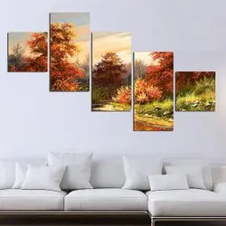 تابلو دیواری 5 تکه کد TA1204 | چاپ از ما