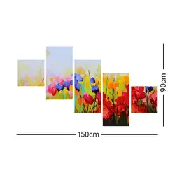 تابلو دیواری 5 تکه کد TA1205 | چاپ از ما