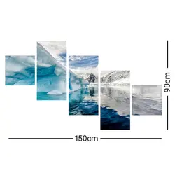 تابلو دیواری 5 تکه کد TA1206 | چاپ از ما