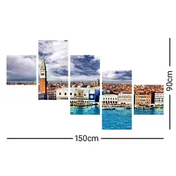 تابلو دیواری 5 تکه کد TA1208 | چاپ از ما