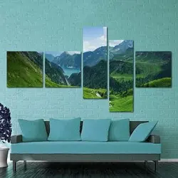 تابلو دیواری 5 تکه کد TA1905 | چاپ از ما
