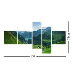 تابلو دیواری 5 تکه کد TA1905 | چاپ از ما