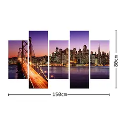 تابلو دیواری 5 تکه کد TA3001 | چاپ از ما