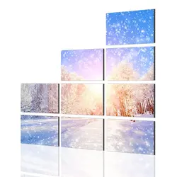 تابلو دیواری 9 تکه کد TA0107 | چاپ از ما