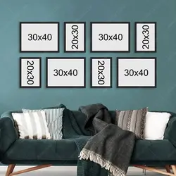 ست قاب عکس ۸ تکه کد ۰۱ | چاپ از ما