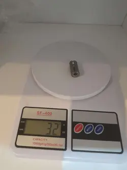 سرب چاکدار استوانه ای ۳۲ گرم