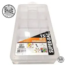 جعبه قلاب ۱۵ خانه مستطیلی