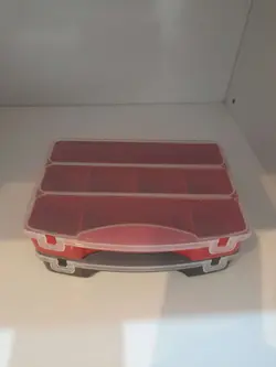 جعبه قلاب و لوازم ۸ خانه