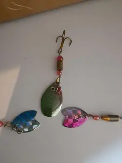 پرک ماهیگیری قزلی ۳ عددی