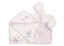 ست حوله پنج تکه مدل LITTLE BUNNY