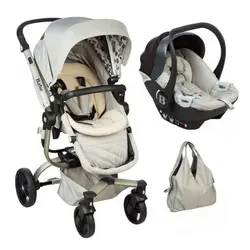 ست کالسکه و کریر Babe مدل Ice