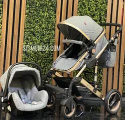 سرویس کالسکه و کریر Angel baby مدل فنر دار