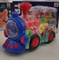 ماهی و قطار چرخ دنده ای موزیکال