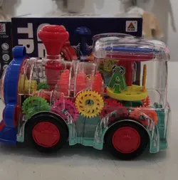 ماهی و قطار چرخ دنده ای موزیکال