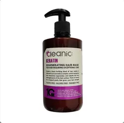 ماسک مو فاقد سولفات کلینیک مدل کراتین حجم 550 میلی لیتر