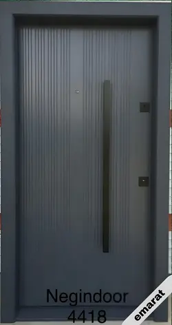 درب ضد سرقت | روکش MDF - فلز | CNC | کد 4418