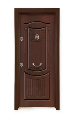 درب ضد سرقت | روکش راش | CNC | کد 4510