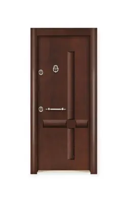 درب ضد سرقت | روکش راش | برجسته اکونومی | کد 4028