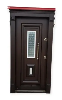 درب ضد سرقت | روکش راش | برجسته اکونومی | کد 4052