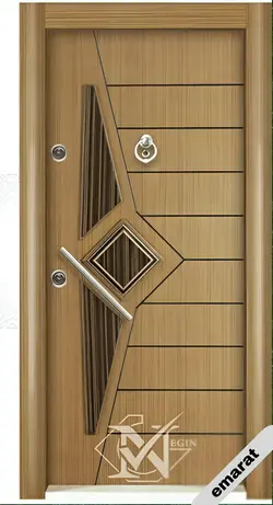 درب ضدسرقت روکش گردو