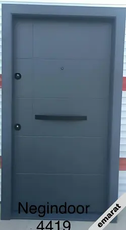 درب ضد سرقت | روکش MDF - فلز | CNC | کد 4419