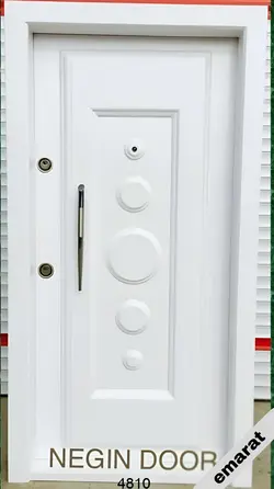 درب ضد سرقت | روکش فلز | برجسته اکونومی | کد 4810